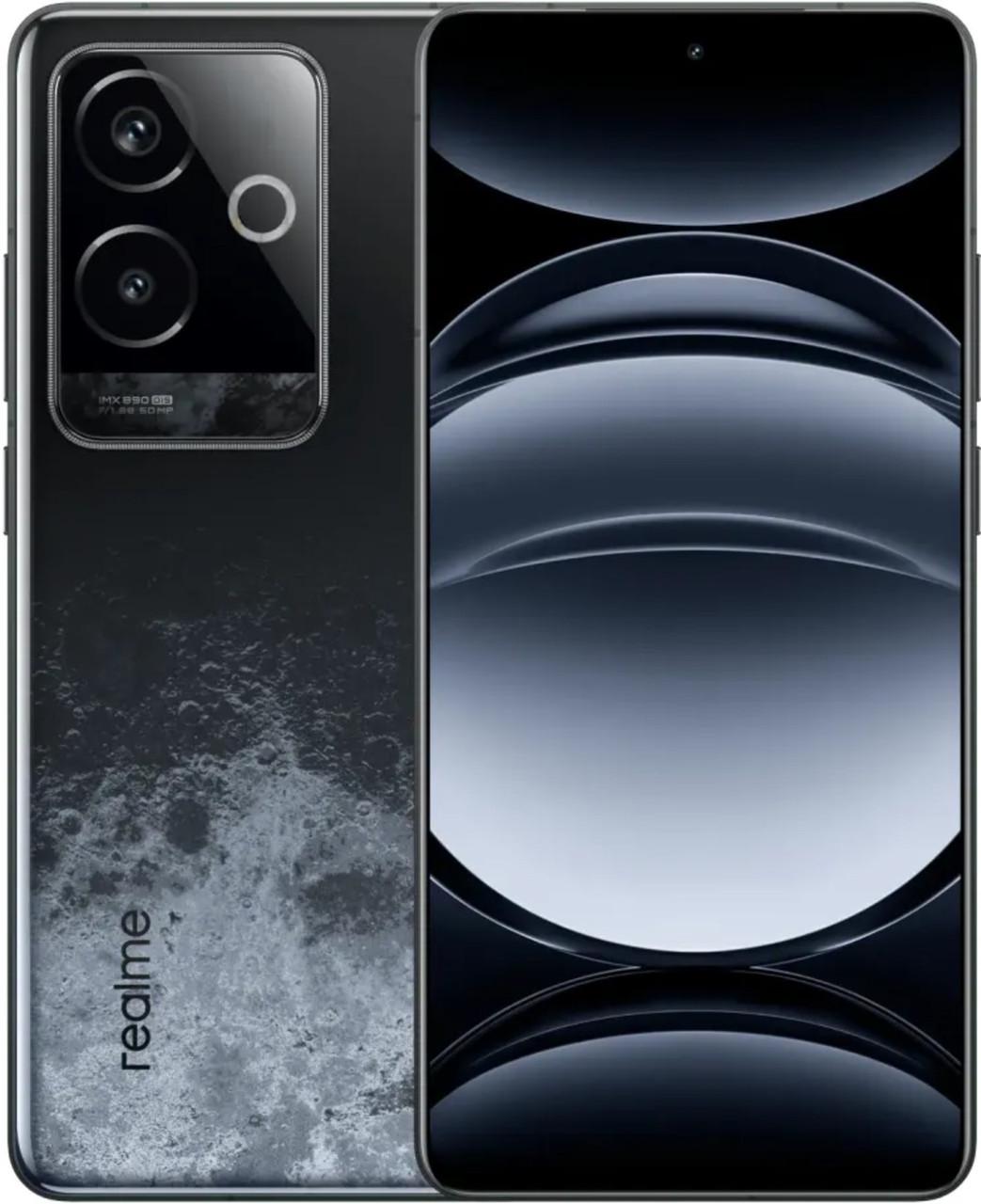 Смартфон Realme GT 6 5G 12/256 Гб NFC Global ROM Black (2426004270) - фото 1