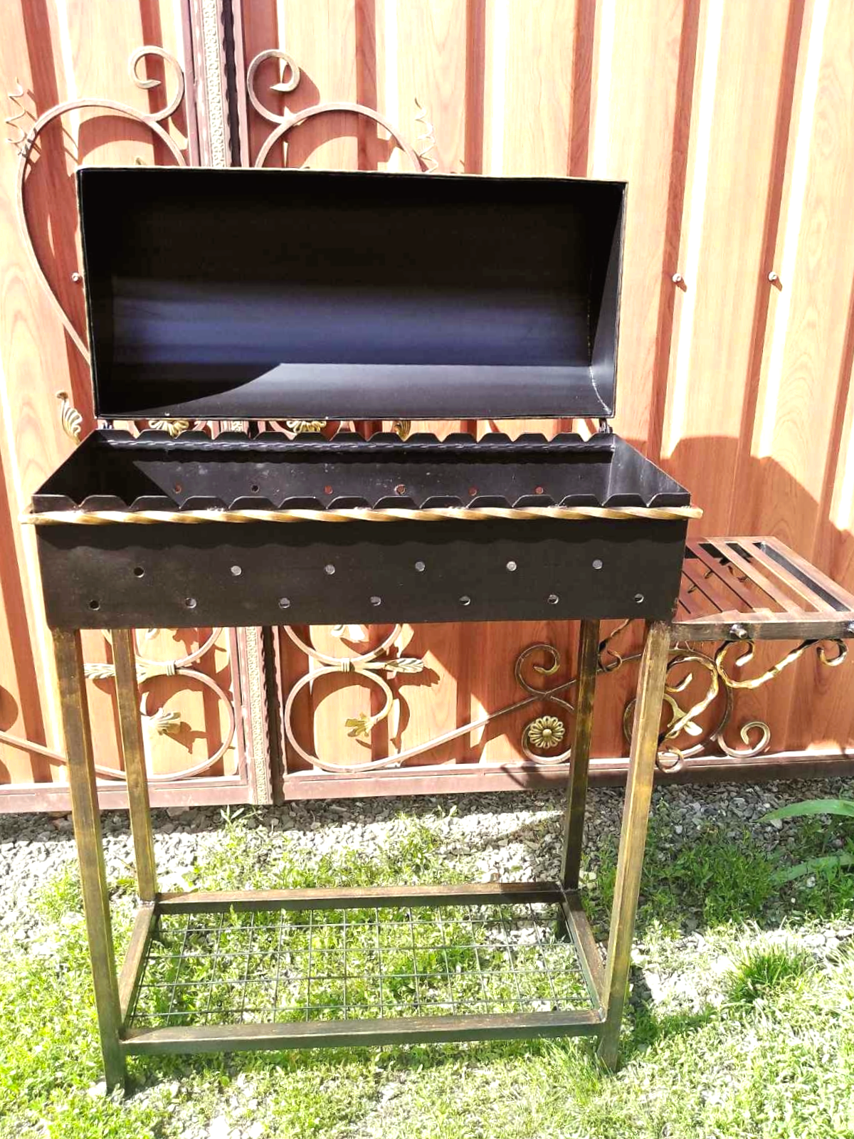 Мангал Сундук кований (14251008) - фото 4 Мангал Сундук кований (14251008) - фото 4