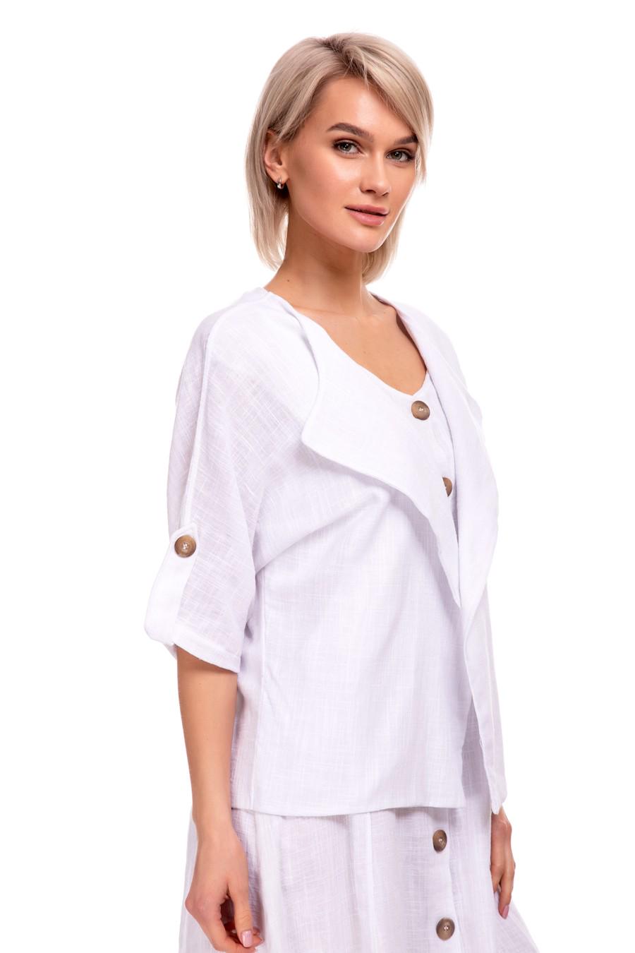 Блуза Massana р. 44/M Белый (62120) - фото 3 Блуза Massana р. 44/M Белый (62120) - фото 3