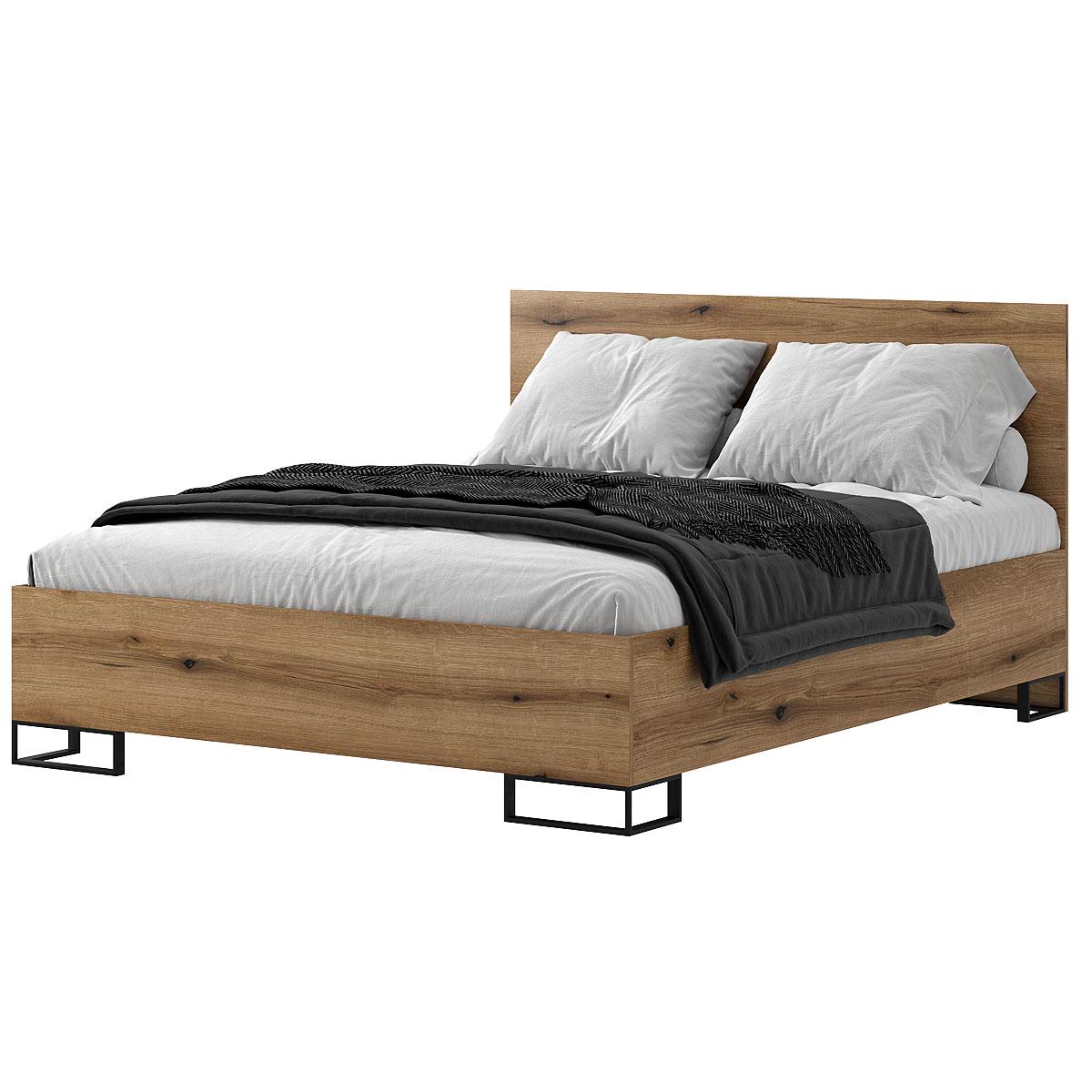 Кровать Ascet 1,6м 1670x1000x2060 мм Дуб Эвок (GAAS09100000030)