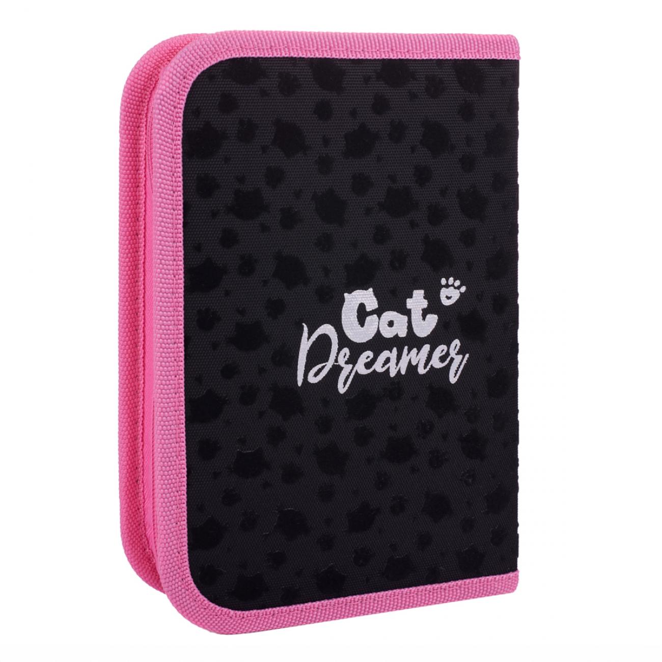 Пенал твердий одинарний без клапана YES Cat Dreamer HP-02 (533649) - фото 2 Пенал твердий одинарний без клапана YES Cat Dreamer HP-02 (533649) - фото 2