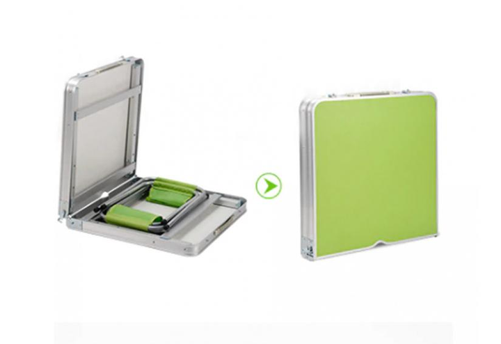 Стол для пикника Easy Camping раскладной металлические стулья 4 шт. Зеленый - фото 5