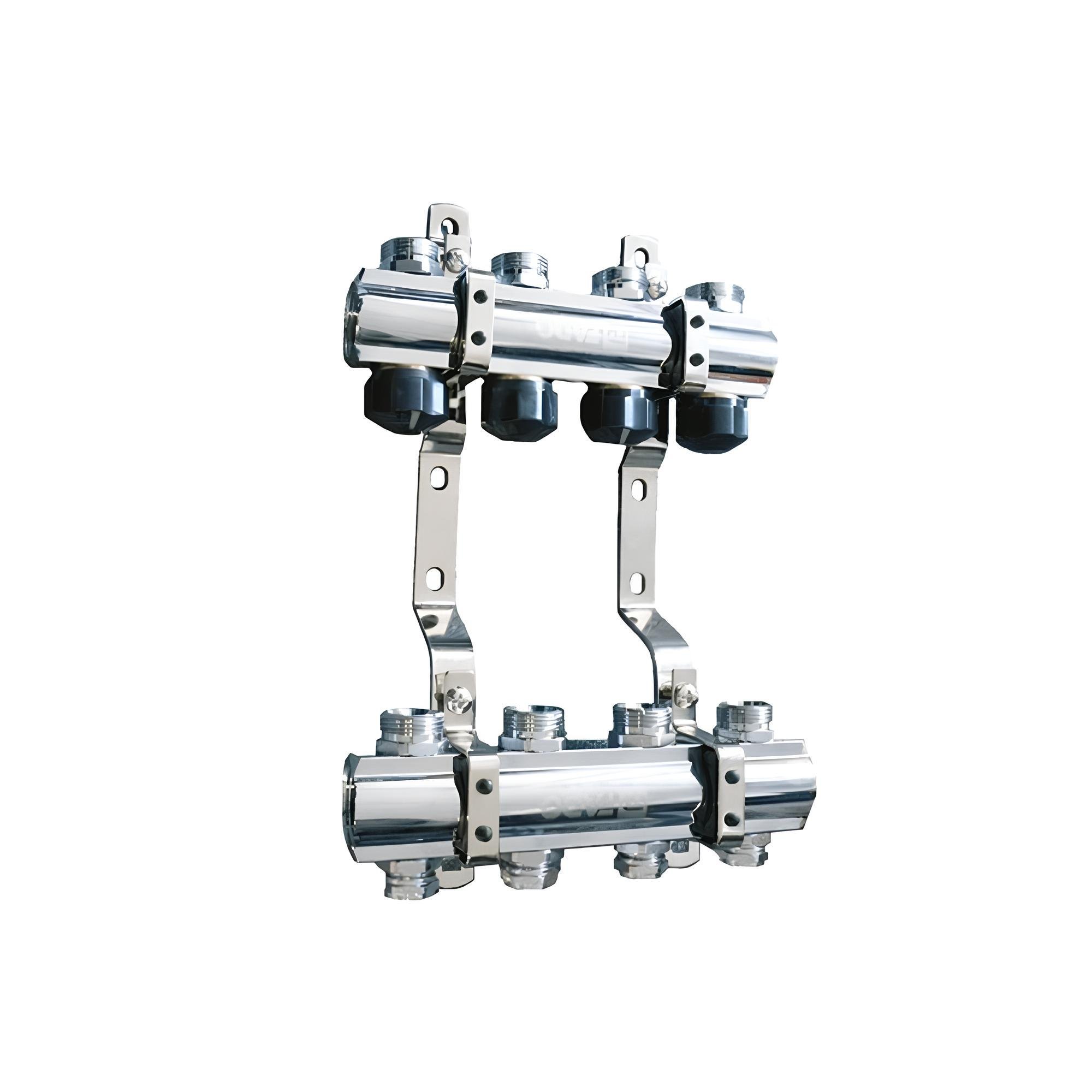 Колектор із запірними клапанами FADO S.r.l FLOOR 1"х3/4" 6 виходів (KRZ06)