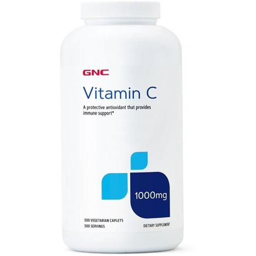 Витамин C для спорта GNC Vitamin C 1000 мг 500 Veg Caplets