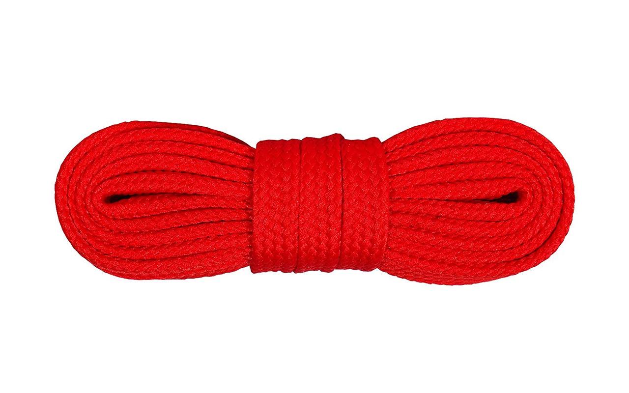 Шнурки для обуви Kaps Sneakers Laces плоские 120 см Красный (27896046)