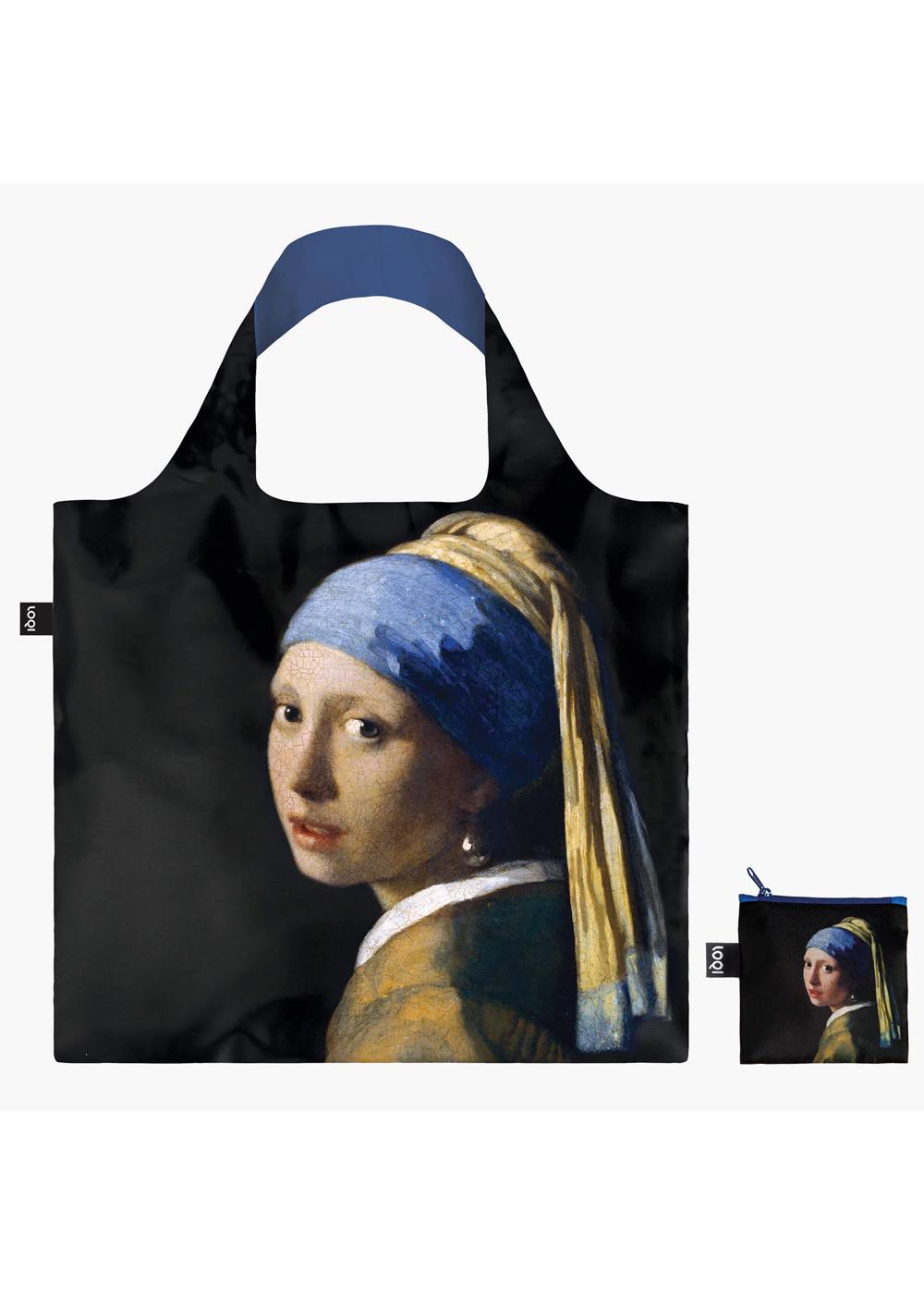 Шоппер Loqi JOHANNES VERMEER Girl with a Pearl Earring Metallic (JV.GI.RO)
