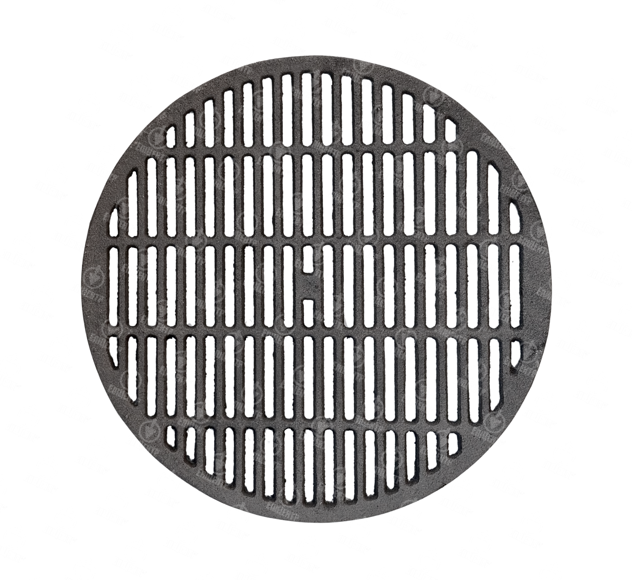 Решітка-гриль чавунна кругла ГЛВТ для мангала 400 мм