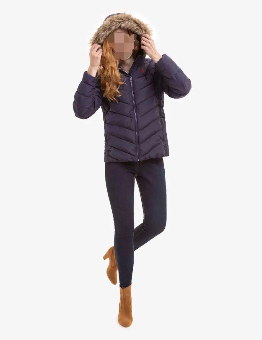 Куртка-пуховик жіноча U.S POLO ASSN XS Синій (621065) - фото 2 Куртка-пуховик жіноча U.S POLO ASSN XS Синій (621065) - фото 2