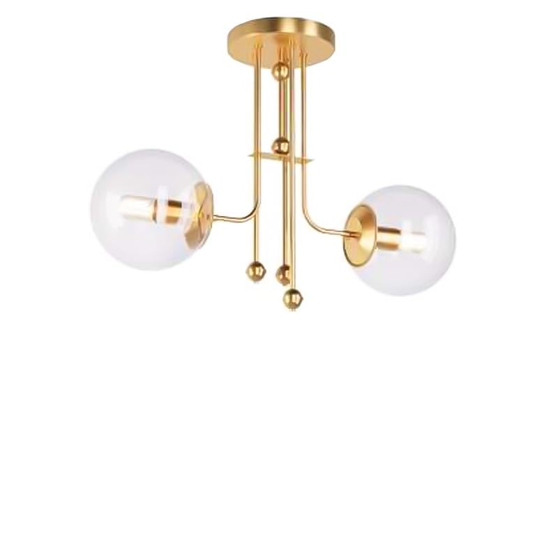 Люстра потолочная Light House MX-16379/2 на две лампы Золото