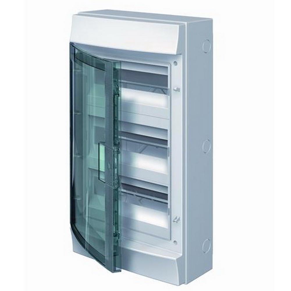 Бокс зовнішній пластиковий ABB Mistral на 36 модулів IP65 (3 ряда)