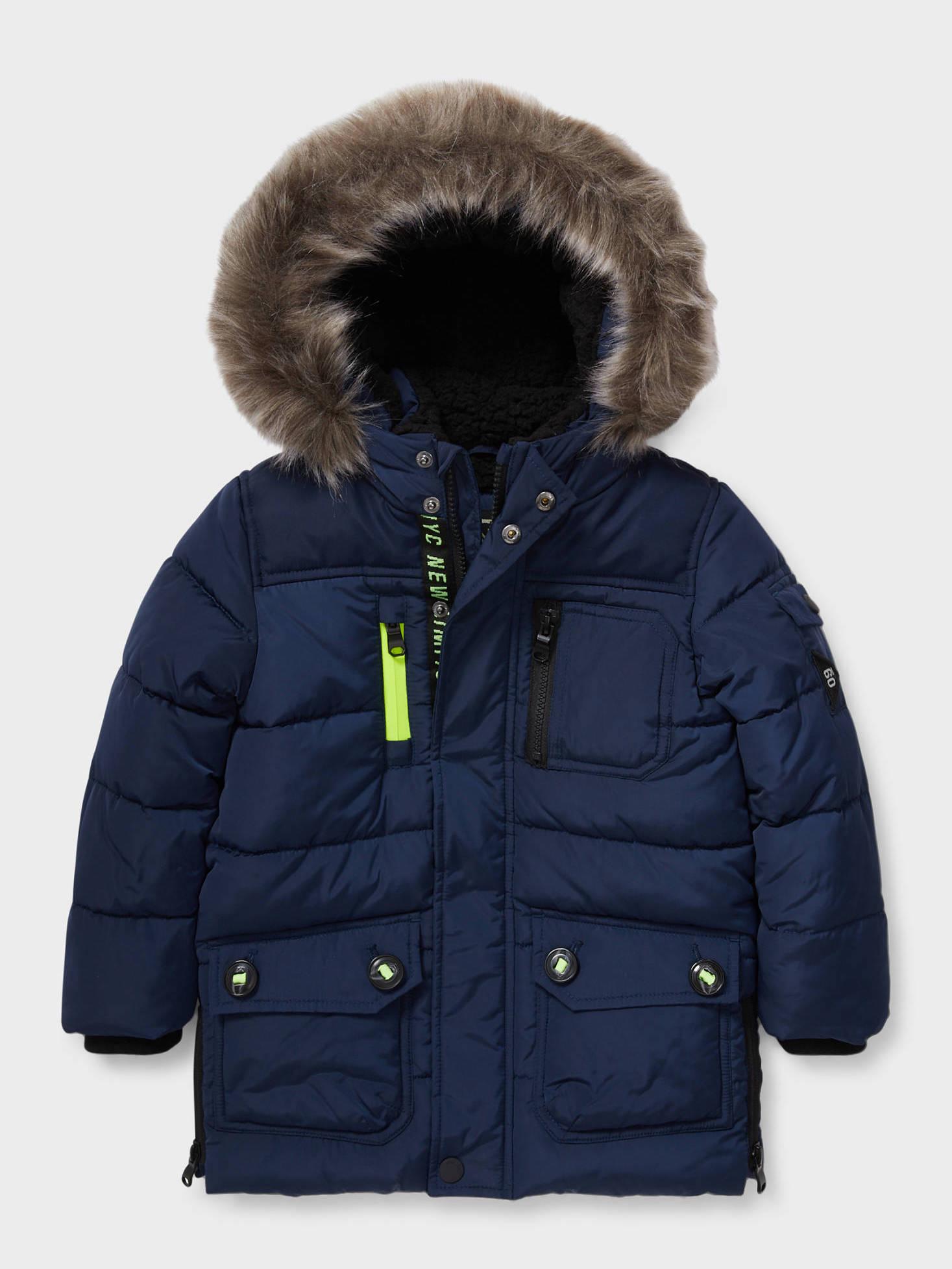 Куртка зимняя для мальчика C&A 116 см Blue (2132589)