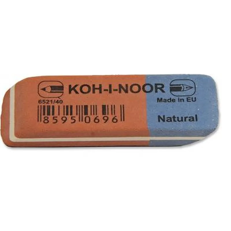 Гумка Koh-i-Noor combined eraser BlueStar 6521/40 (6521040021KD)