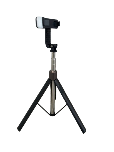 Селфи-палка Selfie Stick DF-01S с подсветкой и пультом для Android/IPhone Черный (26922902) - фото 1 Селфи-палка Selfie Stick DF-01S с подсветкой и пультом для Android/IPhone Черный (26922902) - фото 1