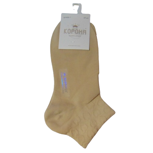 Носки женские с выбитым узором Корона р. 37-41 Бежевый (2134830922) Носки женские с выбитым узором Корона р. 37-41 Бежевый (2134830922)