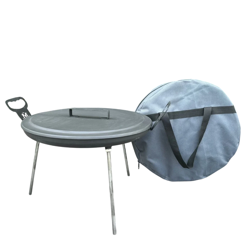 Сковорода с диска бороны з крышкой та чехлом 540х415х330 мм (SDR-40KCH)