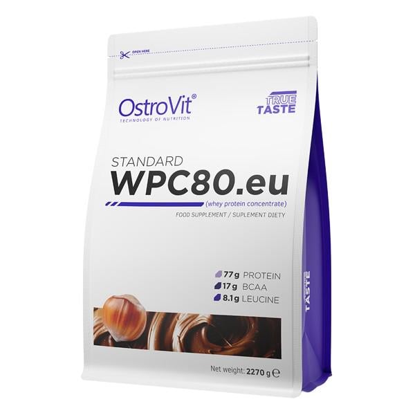 Протеин OstroVit Standard WPC80.eu 2,27 кг Лесной орех