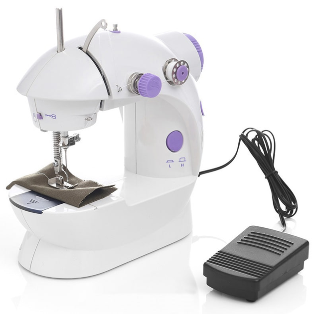 Швейная машинка Mini Sewing Machine 4в1 с педалью (SM-202A) - фото 2