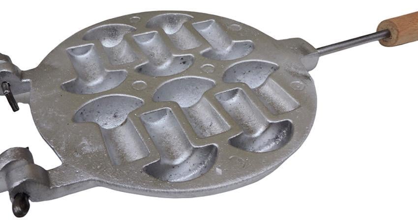 Форма для выпечки Грибы алюминиевая с деревянной ручкой (1784433032)