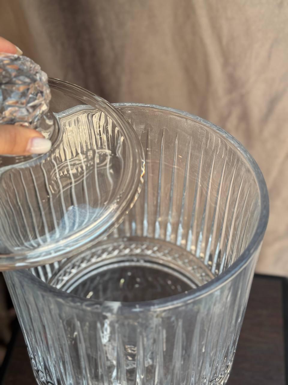 Лимонадница Yiwu Vintage стеклянная 4,5 л Прозрачный (HP-19-1) - фото 6 Лимонадница Yiwu Vintage стеклянная 4,5 л Прозрачный (HP-19-1) - фото 6