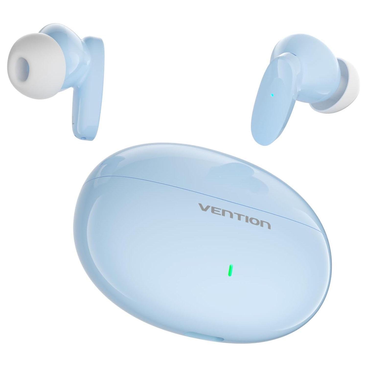Навушники бездротові Vention Elf E01 Bluetooth 5.3 TWS шумозаглушення AAC/SBC Hi-Fi IPX4 водонепроникні Синій (NBFS0) Навушники бездротові Vention Elf E01 Bluetooth 5.3 TWS шумозаглушення AAC/SBC Hi-Fi IPX4 водонепроникні Синій (NBFS0)