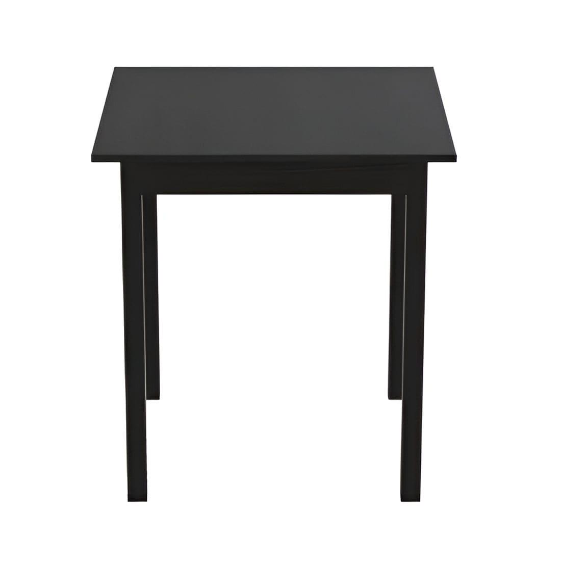Обеденный стол Ferrum-decor Диего ДСП 16 мм 75x90x90 см Черный/Сосна Кембра (FRD-105722)
