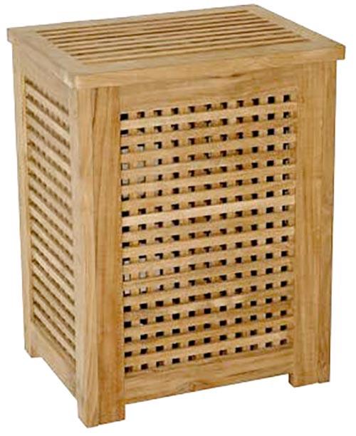Корзина для белья из дерева Сурин Сиена (КЗБ-001105)