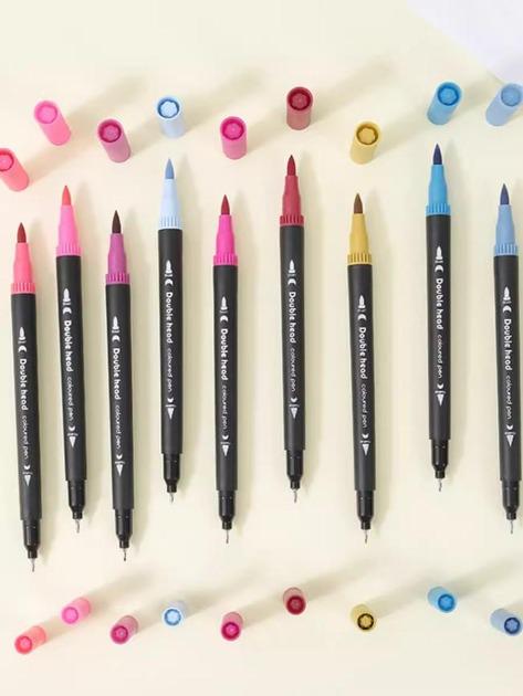 Набор маркеров двухсторонних акварельных в чехле 80 шт. (VB-80) - фото 4