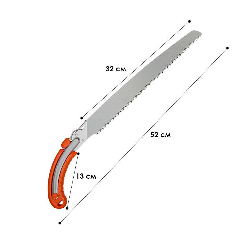 Ножовка садовая DingKe F350 350 мм (1934713730) - фото 8