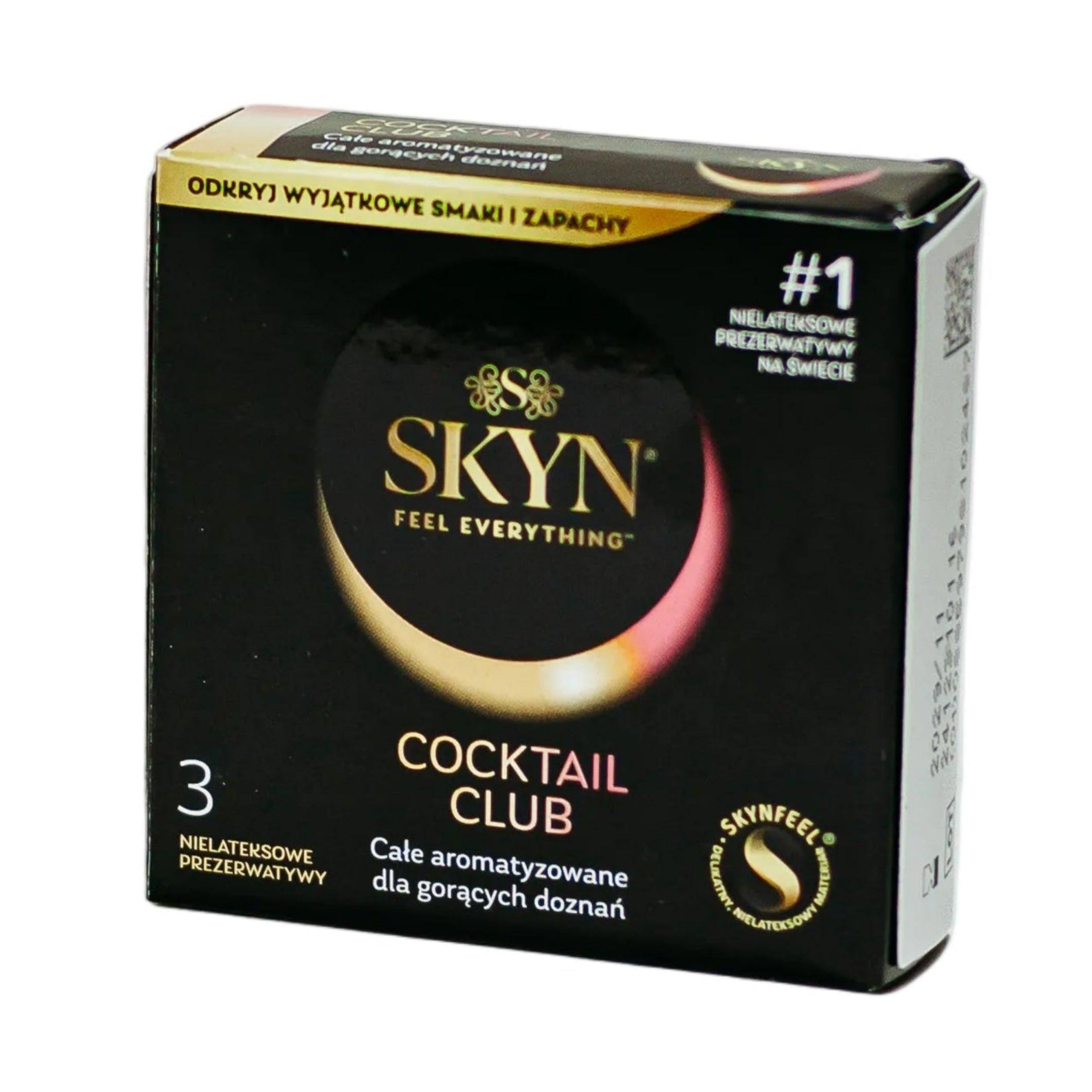 Презерватив SKYN Cocktail Club 3 шт. (SKYN-COCKTAIL-PINA-3PCS)