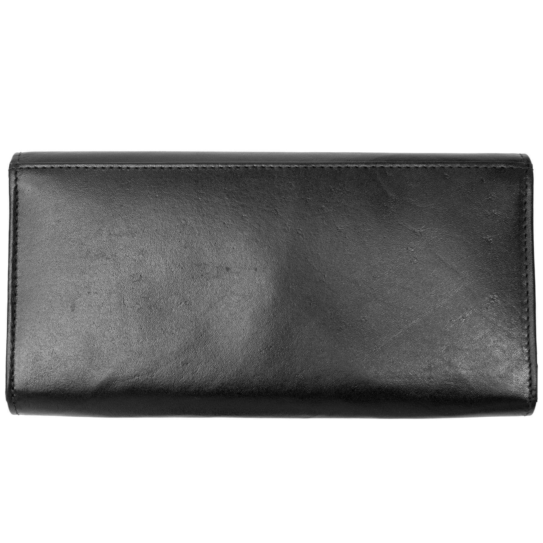 Кошелек женский кожаный SEMI LINE RFID Black (P8264-0) - фото 4 Кошелек женский кожаный SEMI LINE RFID Black (P8264-0) - фото 4