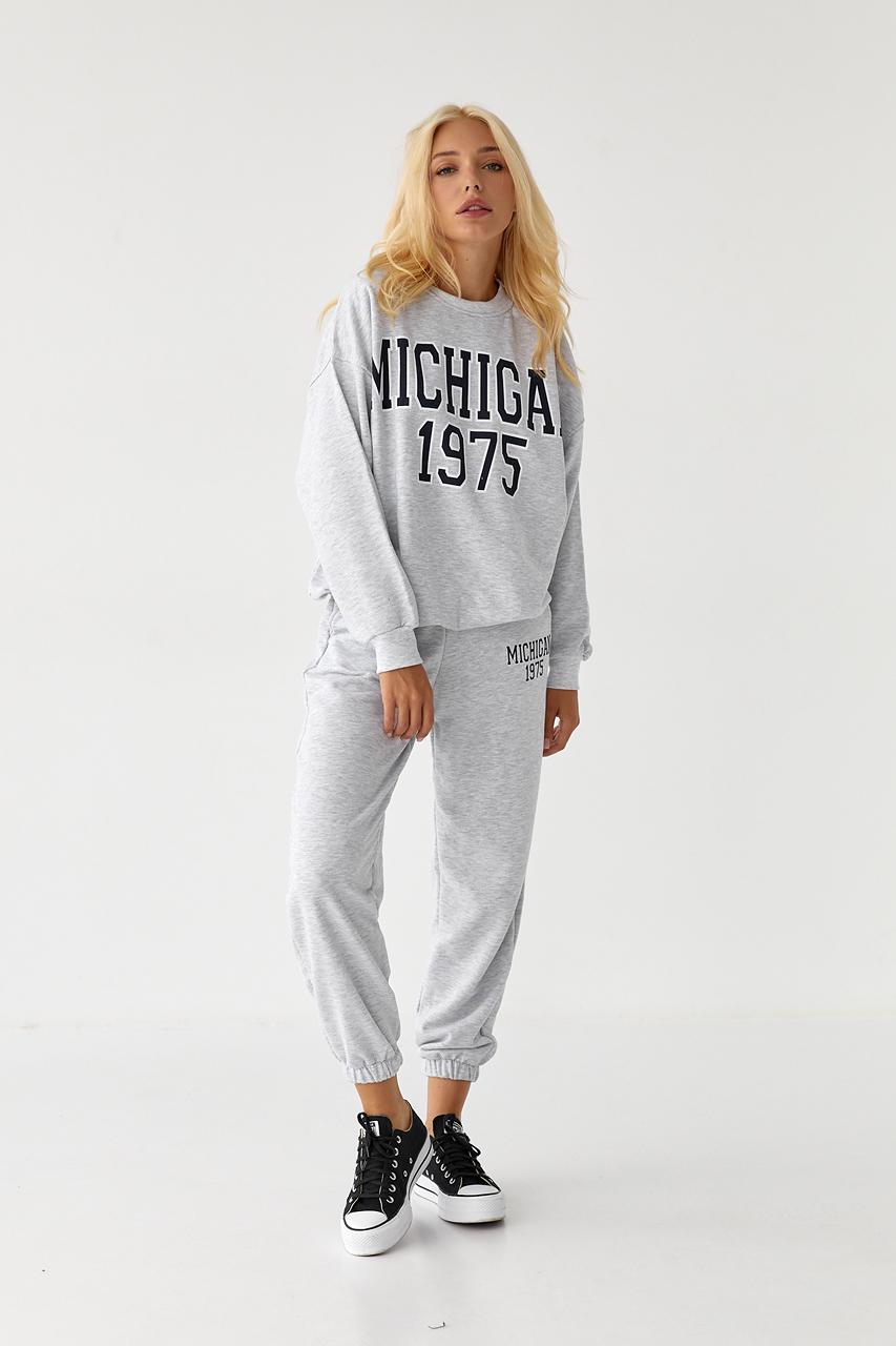 Спортивный костюм "Michigan" M Светло-серый (9540761)