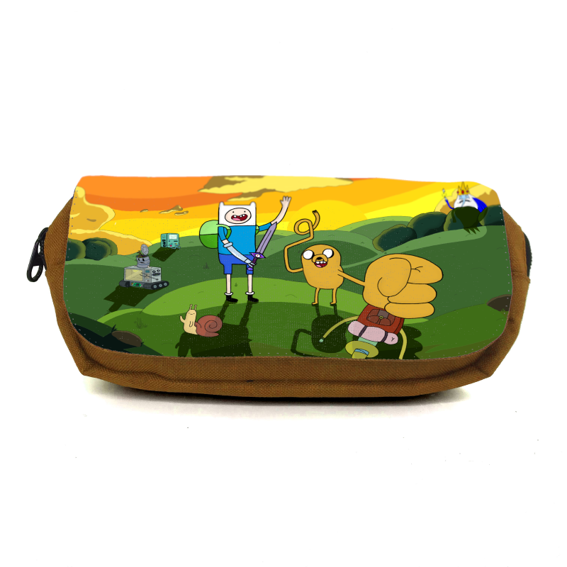 Пенал шкільний Adventure time-002-7 Помаранчевий (1404954161)