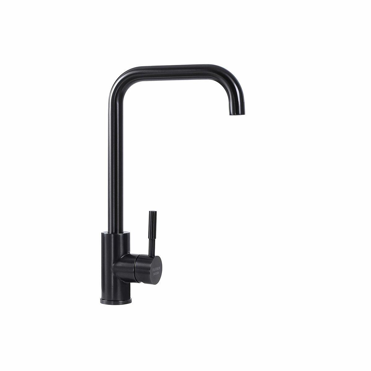 Смеситель кухонный Platinum PVD 8004А-LI Черный (PLTM-SP000032767)