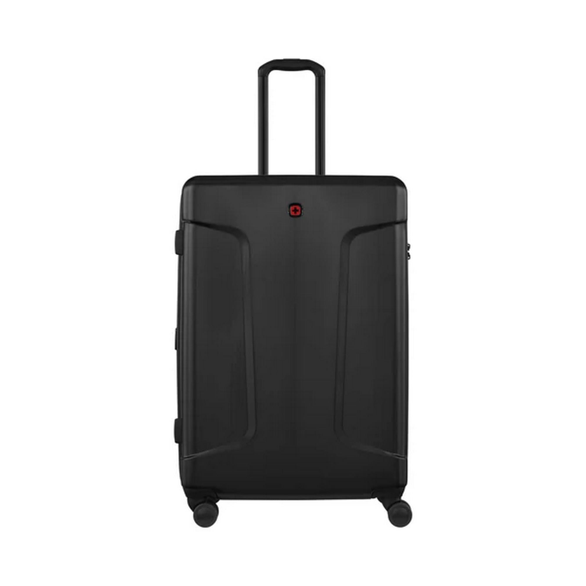 Чемодан дорожный Wenger Legacy L 99-115 л пластик 4 колеса Черный (610867)