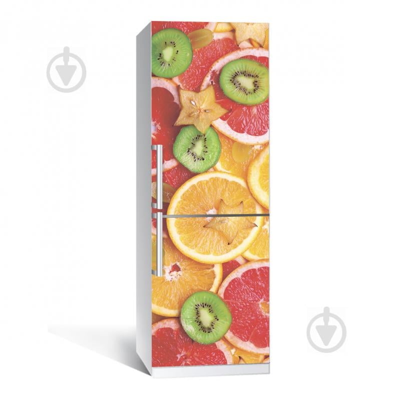 Наклейка на холодильник Zatarga Цитрус 650х2000 мм Желтый (Z180064)