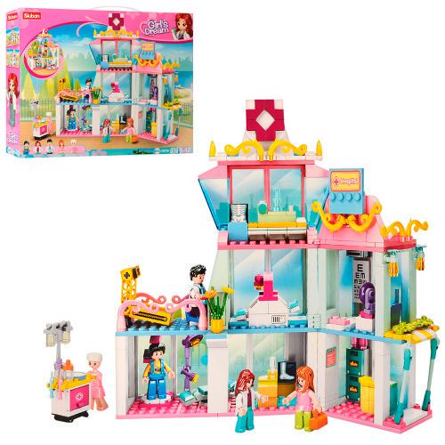 Конструктор дитячий Sluban Лікарня M38-B0799 фігурки персонажів 459 деталей (MTT-122338)