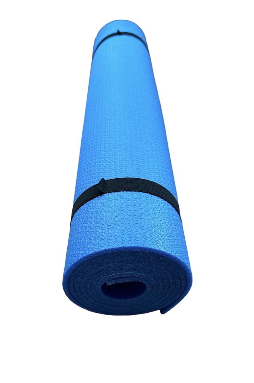 Килимок для фітнесу/йоги/туризму Termoizol 5 мм 60х180 см Блакитний