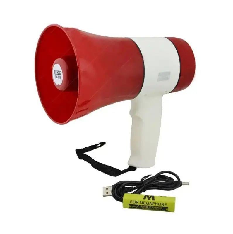 Громкоговоритель Megaphone UKC ER-22 200x125x200 мм радиусом до 200 м с функцией записи 48 дБ 1500 mAh 15 Вт (opt-103684)