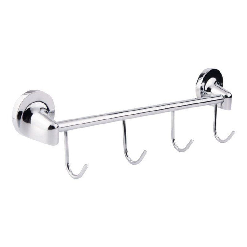 Держатель с крючками для полотенец Lidz 115 LIDZCRM1150804 4 крючка Хром (75310)
