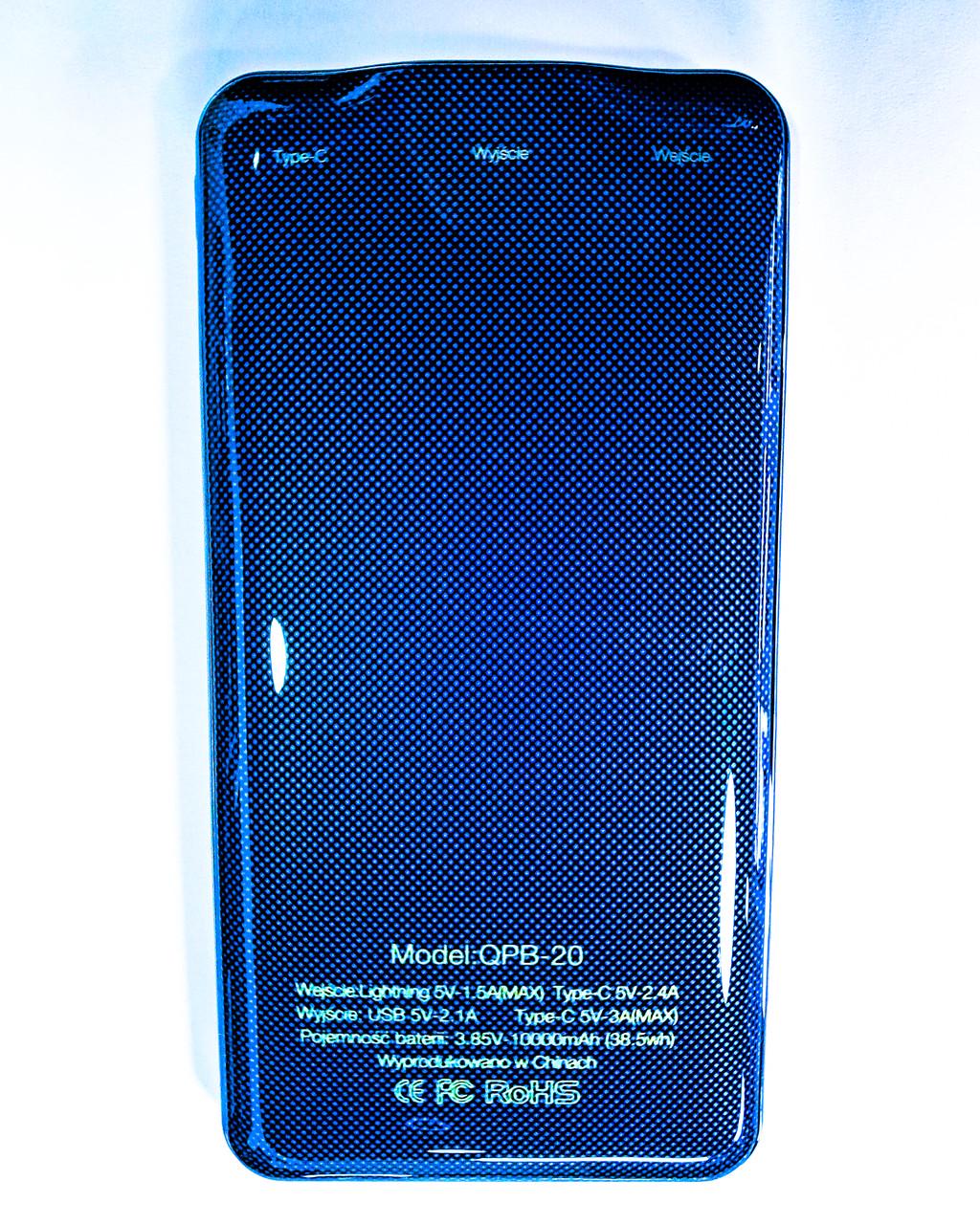 Повербанк Q-Touch QTPB20 10000 mAh Blue - фото 6