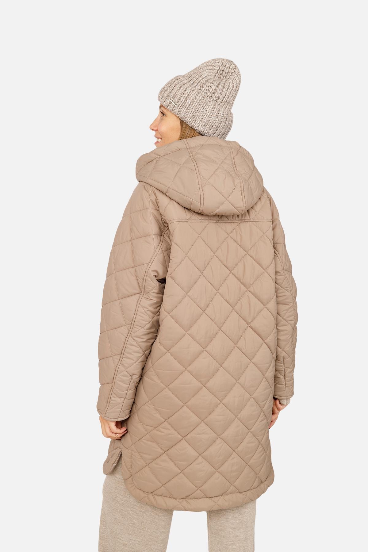 Куртка жіноча ЦБ-00259286 р. 40 Капучино (28422225) - фото 5 Куртка жіноча ЦБ-00259286 р. 40 Капучино (28422225) - фото 5