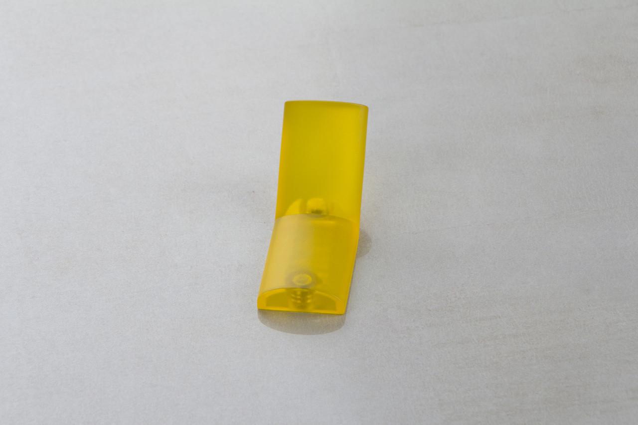 Мебельная ручка Poliplast РП-21/32 Прозрачный желтый (16076)