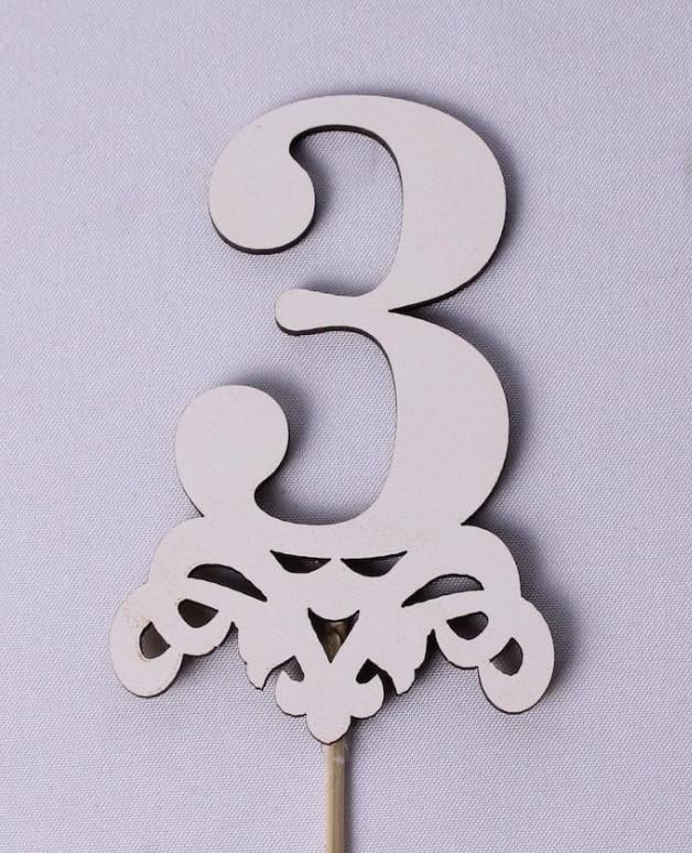 Топпер цифра "3" (1748)