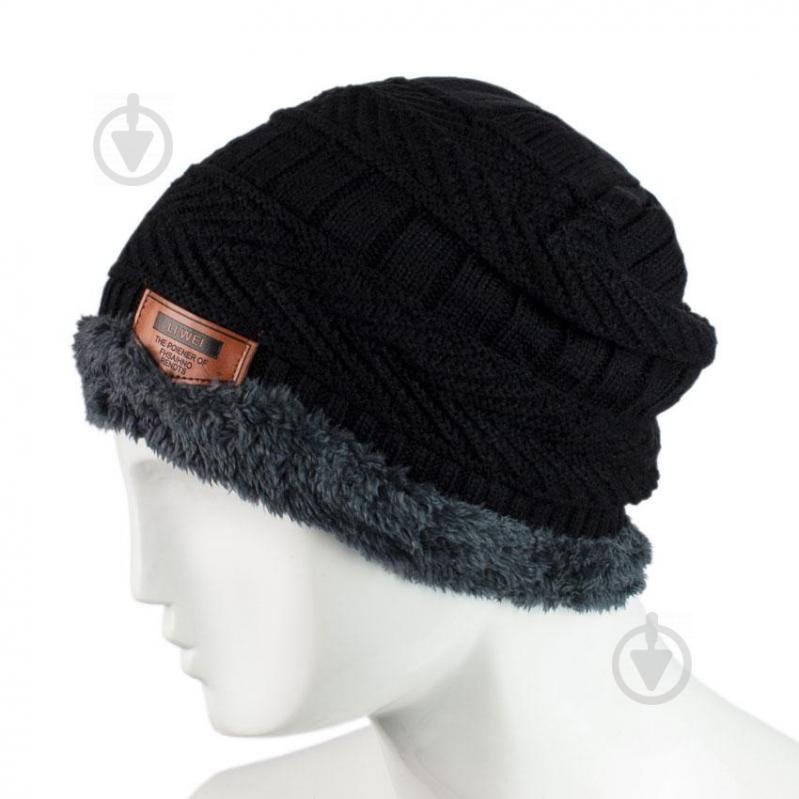 Шапка бини Beani'qe Coney One size Чёрный (21830)