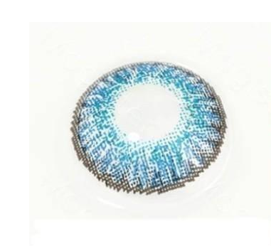 Линзы цветные Magister без диоптрий Briliant Blue (0075)