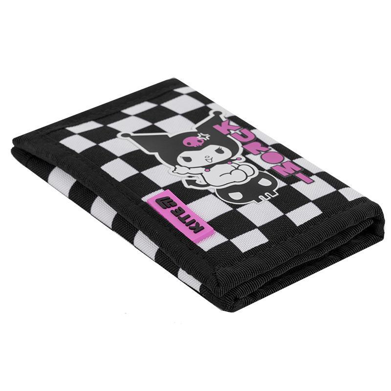 Кошелек KITE Kuromi HK25-598-3 1 отделение/1 наружный карман на молнии с сеточкой/ключница (70889)