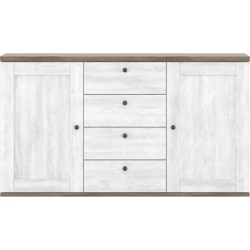 Комод Гербор Тина KOM2D4S 155х44х89 см Сосна каньон/Дуб сонома трюфель (25371950) Комод Гербор Тина KOM2D4S 155х44х89 см Сосна каньон/Дуб сонома трюфель (25371950)