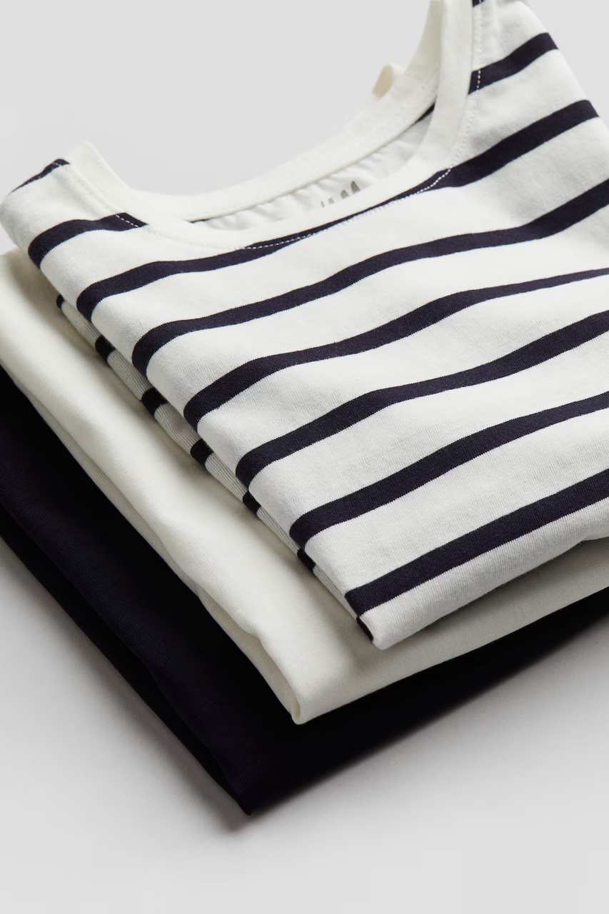 Футболки H&M из мягкого хлопкового трикотажа 6-8 см - фото 2 Футболки H&M из мягкого хлопкового трикотажа 6-8 см - фото 2