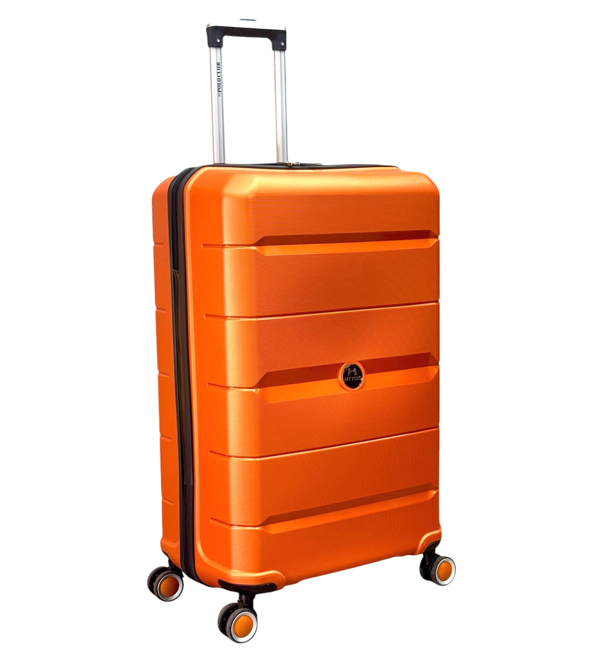 Валіза my Polo PP008-L поліпропілен на 4-х подвійних колесах велика L 100 л - фото 1 Валіза my Polo PP008-L поліпропілен на 4-х подвійних колесах велика L 100 л - фото 1