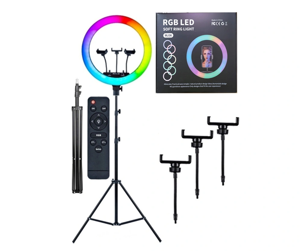 Світлодіодна лампа XPRO Live Light RGB 36 см зі штативом (b0d021fc) - фото 4